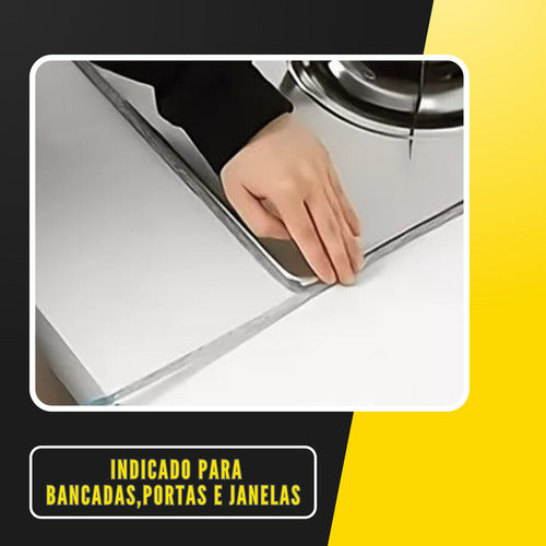 Fita Silicone À Prova D'água Para Lacunas/azulejo/cozinha