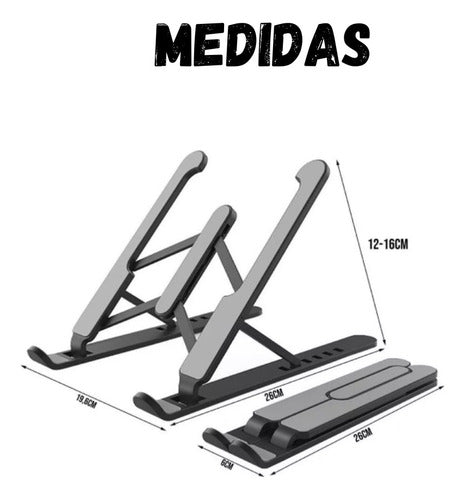 Base Suporte Ergonômico P/ Notebook,netbook, Tablet Dobravel