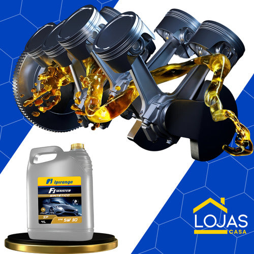 Kit Troca De Óleo 5w30 E Filtro Ford Ka 1.0 2005 Até 2017