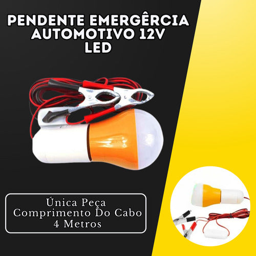 Lâmpada Led Luz Pendente Emergência Automotivo 12v 5w