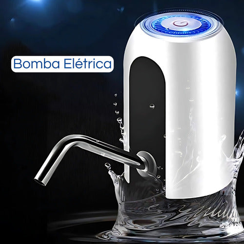 Bomba Elétrica Galão Água Automática Dispensador Recarrega