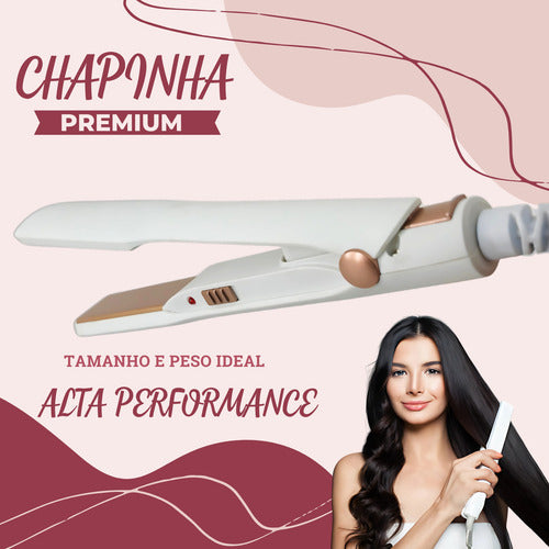 Chapinha Profissional De Cabelo Alisa Progressiva Prancha