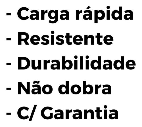 Cabo Carregador Controle Ps5 Ultra Resistente Rápido Militar