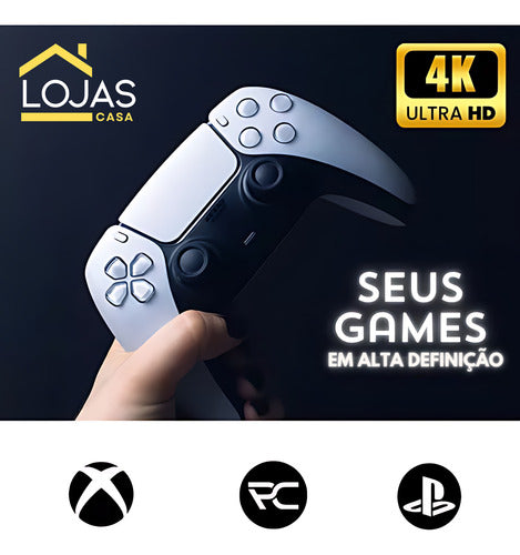 Cabo Hdmi 5 Metros Flat Blindado 3d Full Hd Para Tv Game Pc