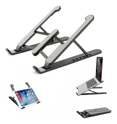 Base Suporte Ergonômico P/ Notebook,netbook, Tablet Dobravel