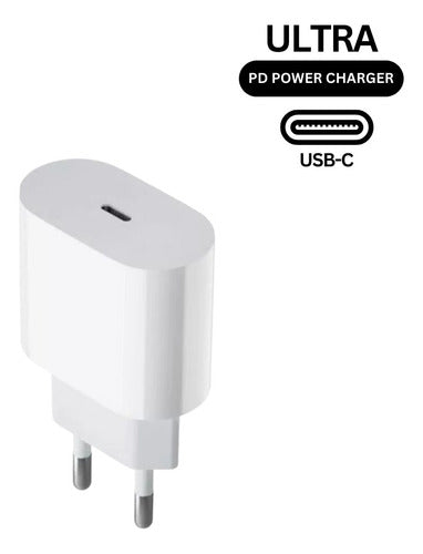 Carregador Premium Para iPhone 15 35w Cabo 2 Metros Tipo C