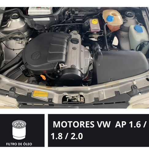 Kit Troca De Óleo Mobil 20w50  Gol G2 1.0 8v  96 A 02