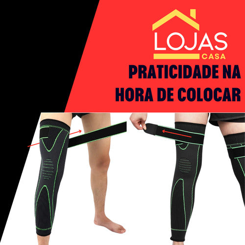 Joelheira De Compressão Cross-fit Academia Previne Lesões