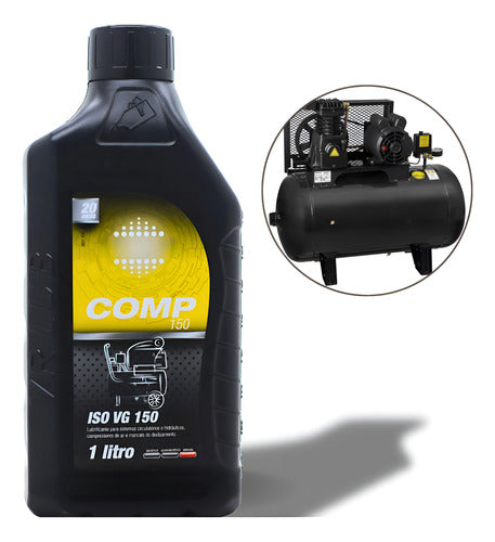 Óleo Lubrificante Para Compressor E Comp Ar Condicionado 1l