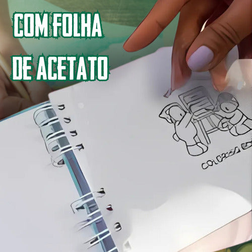 Livro Para Colorir Pintura Desenho Cute Capivara Goods