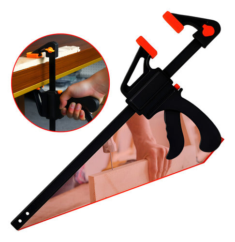 Grampo Sargento Para Marceneiro Com  18pol. 480mm Tipo F