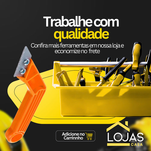 Raspador De Rejunte, Argamassa Gesso Remoção Rápida Profissi