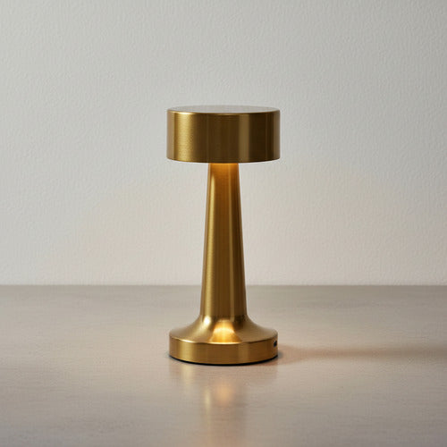 Luminária Abajur Touch Led Portátil S/ Fio Recarregável Luxo