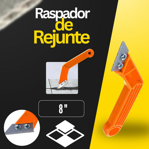 Raspador De Rejunte, Argamassa Gesso Remoção Rápida Profissi