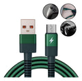 Cabo Recarga Controle Ps4 Usb V8 Trançado Resistente Tático