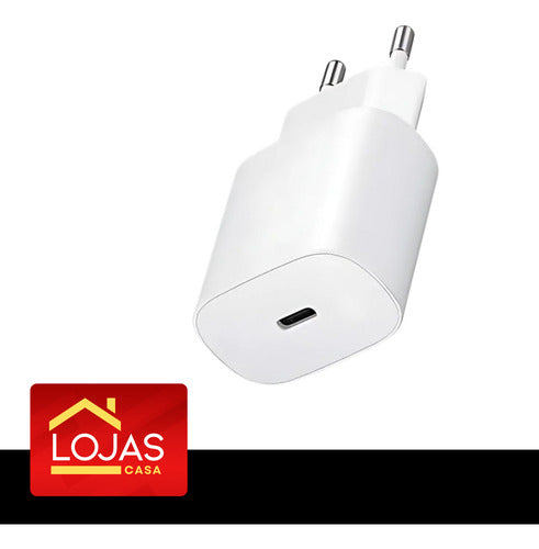 Fonte Carregador 30w Usb C Para iPhone Samsung Premium Turbo
