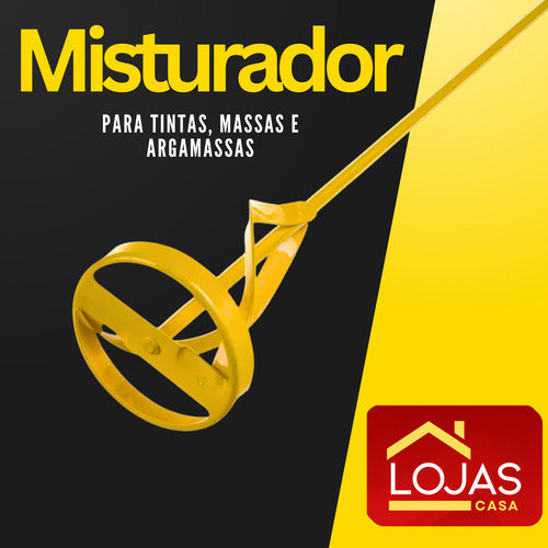 Misturador De Tinta Batedor De Argamassa Sds Furadeiras