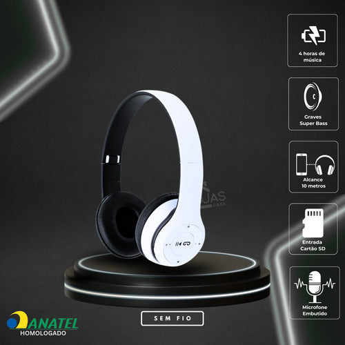 Fone De Ouvido Sem Fio Bluetooth Para  iPhone Android Games