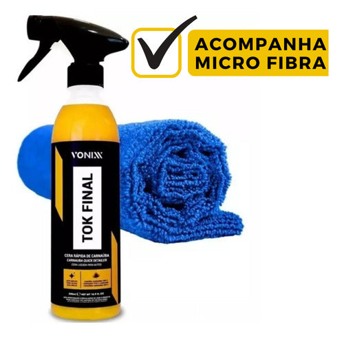 Cera Carnaúba  Automotiva Tok Final Vonixx Premium + Brinde