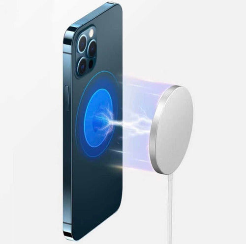 Carregador Sem Fio Rápido De Indução Para iPhone 11, 12 E 13