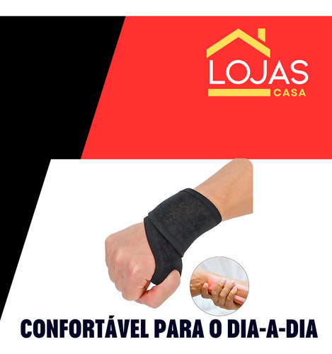 Munhequeira Compressão Tendinite Artrite Alivia Dores Pulso