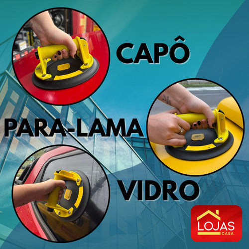 Ventosa Sucção A Vácuo Mármore Metais Porcelanatos Vidro