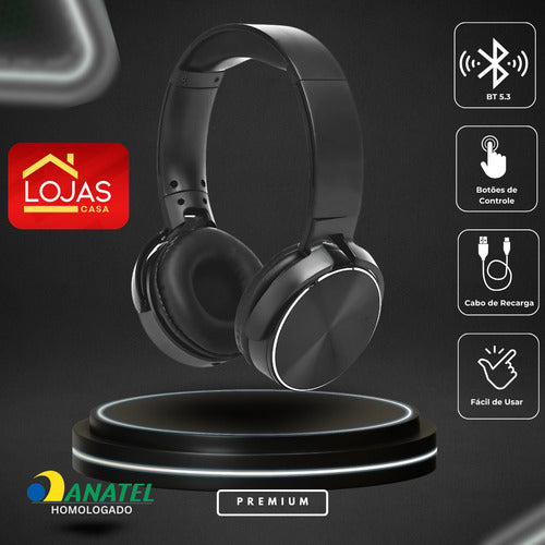 Headphone Bluetooth Fone De Ouvido Colorido Som De Qualidade