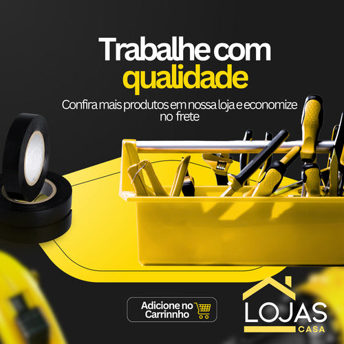 Kit Fita Isolante Anti Chamas Resistente À Água Profissional