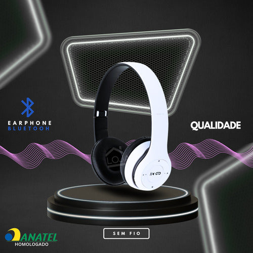 Fone De Ouvido Sem Fio Bluetooth Para  iPhone Android Games