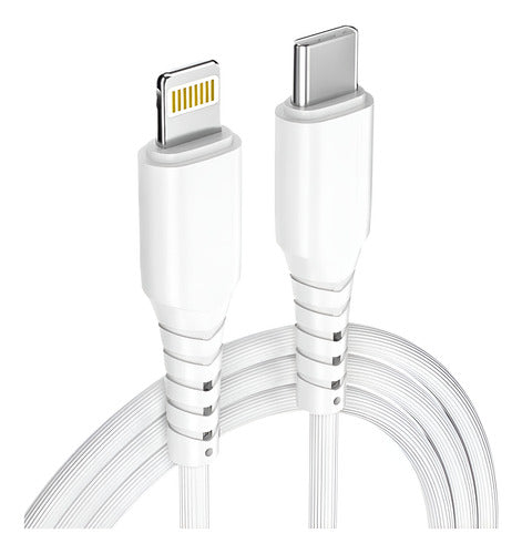 Cabo Tipo C / Ios Para iPhone X 11 12 13 14 Premium Luxo