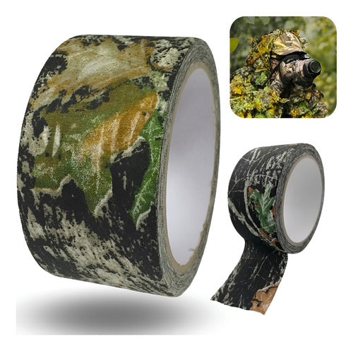 Fita Adesiva Camuflada Camuflagem Airsoft Paintbal Militar