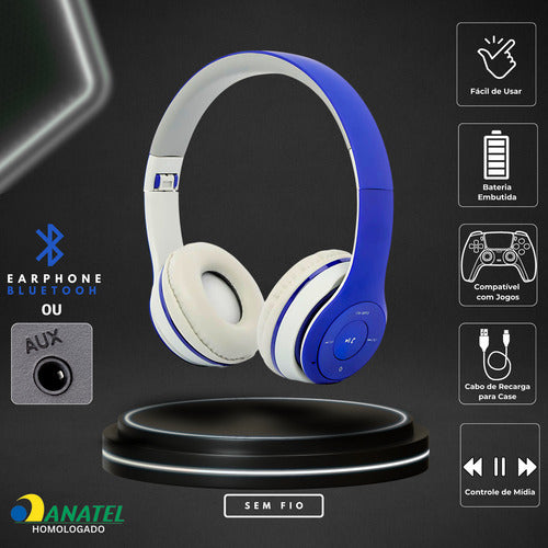 Fone De Ouvido Sem Fio Bluetooth Para  iPhone Android Games