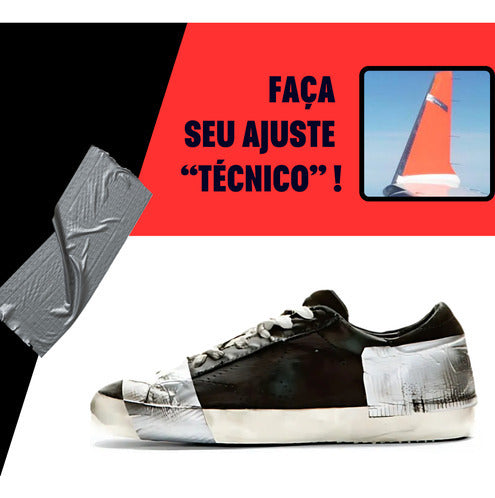 Rolo Fita Adesiva Silver Tape Multiuso Prova Dágua 10 Metros