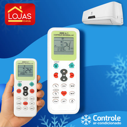 Controle Universal Para Ar Condicionado   Consul Ecoinverte