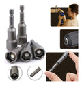 Kit 5 Ponteiras Bits Soquete Canhão Sextavado 3/8 Ou 9,5mm