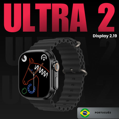 Relógio Smartwatch Ultra 49mm Amoled 2.19 Lançamento 2024