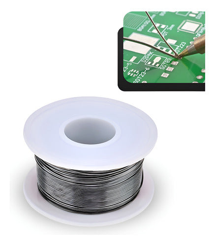 Rolo Fio De Solda Estanho 1mm Eletrônica Profissional 40g