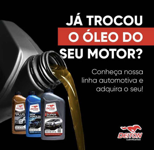 10 Litros  Óleo 5w30 Deiton Plus Semissintético Api Sl 1l