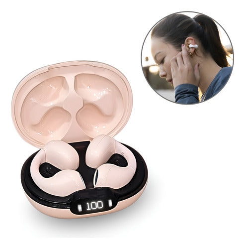 Fone De Ouvido Brinco Bluetooth Corrida Esporte Anti Queda