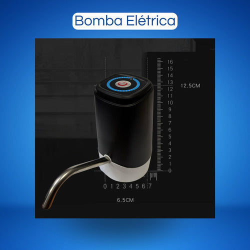 Bomba Elétrica Galão Água Automática Dispensador Recarrega