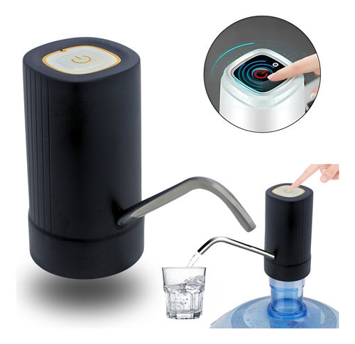 Bomba Elétrica Recarregável Para Galão De Água  Bivolt Usb