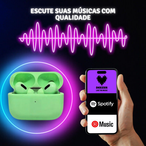 Fone De Ouvido Bluetooth Para iPhone 7 8 Xr X 11 12 13 14 15
