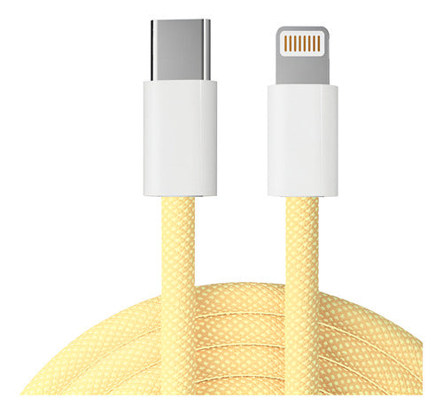 Cabo Usb-c Para iPhone X 11 12 13 14 Pro E Pro Max 1m Rápido