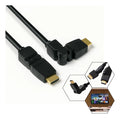 Cabo Hdmi Articulado Curvo Para Painel Tv Blindado Full Hd