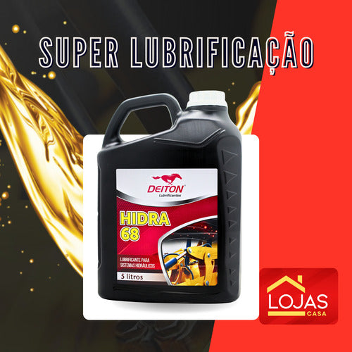 Óleo Hidra 68 Para Bomba De Vácuo E Ordenhadeiras 5 Litros