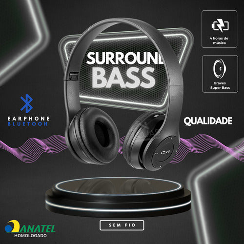 Fone De Ouvido Sem Fio Bluetooth Para  iPhone Android Games