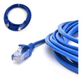 Cabo De Rede 5 Metros Lan Internet Crimpado Rj45 Cat5e Azul