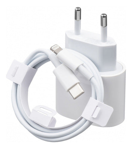 Carregador Fonte Para iPhone X Xr 11 12 13 14 Pro Max + Cabo