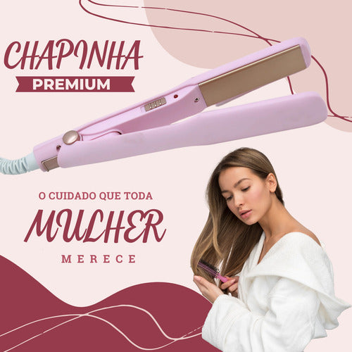 Chapinha Profissional De Cabelo Alisa Progressiva Prancha