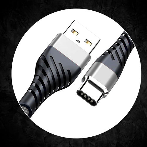 Cabo Tipo C Usb 2m Fast Para Controle Ps5 Xbox One Serie S